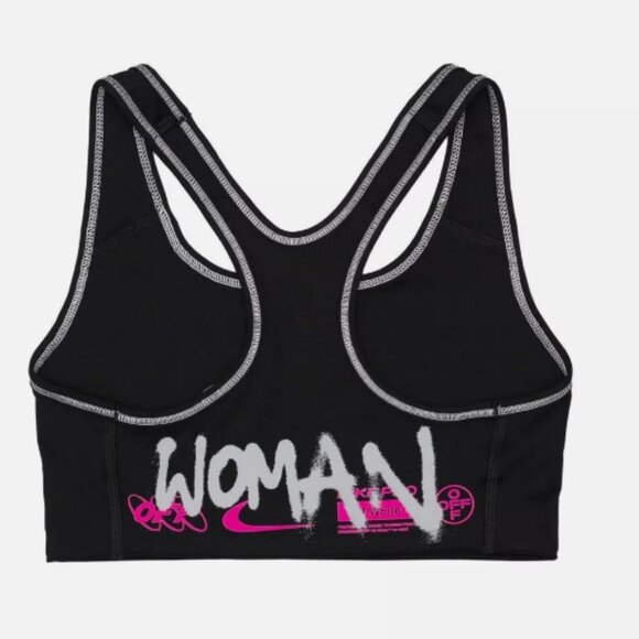 NIKE X OFF WHITE NRG WOMEN SPORTS BRA SIZE - S - Picture 1 of 6